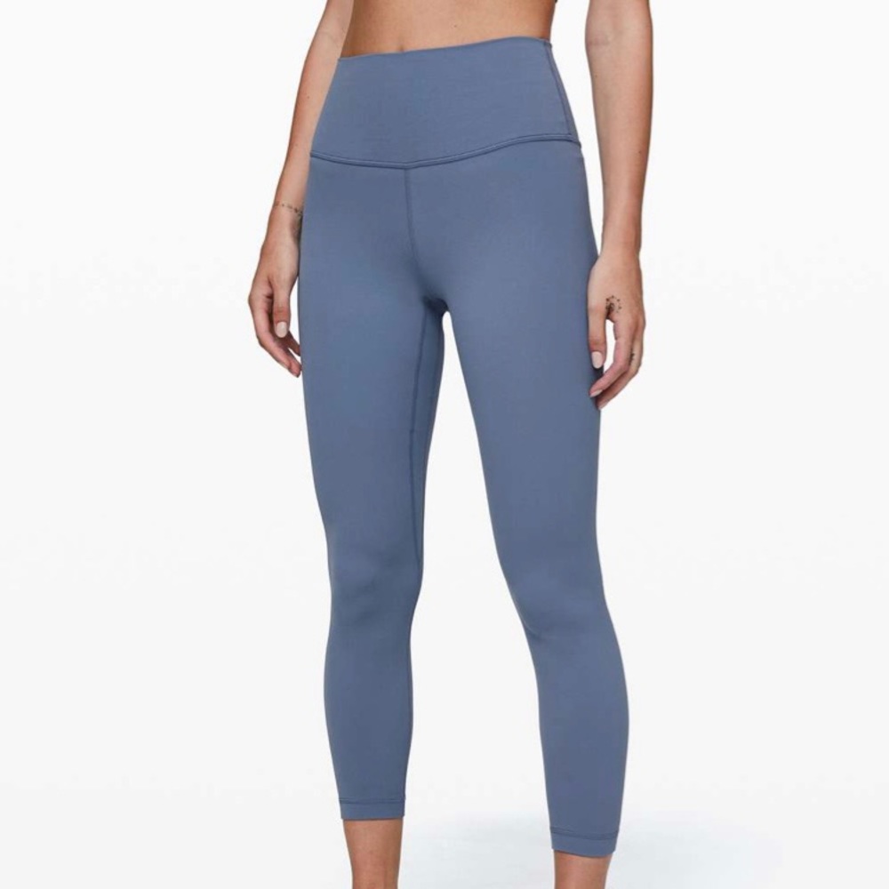 Lululemon Align Pant 25" Size 6 Oasis Blue